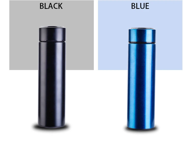 500ml Stainless Steel LED Display Bottles Intelligent Temperature Smart Water Vacuum Flask