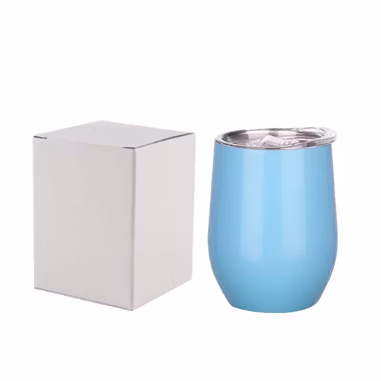 12オンスコーヒーマグ、断熱マグ、蓋付き飲料マグ、ステンレススチール真空断熱二重壁マグ