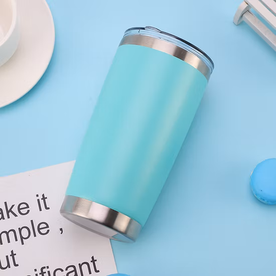 二重壁ステンレス鋼真空魔法瓶コーヒーティーミルクマグハンドル付き